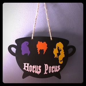 Homemade Hocus Pocus sign